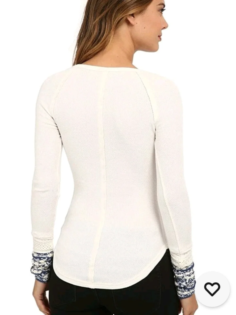 Free People Ski Lodge Thermal Henley